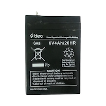 Ttec 6v 4ah Bakımsız Kuru Akü N11.19722