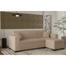 Toronto Salon&oturma Odası Uzanmalı Köşe Takımı & L Koltuk - Krem Krem