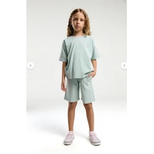 Aykidsclup U.s. Polo Assn Kız Çocuk Bermuda Takım 2089-4- Yeşil