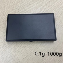 Awesomestore Siyah 0.1g-1000g Hassas Mini Cep Terazisi, Külçe Altın Ve Mücevher Tartısı Siyah