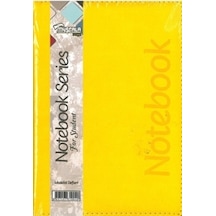 Özkan Modelist Defter Suni Deri 17x24 160 Yaprak Çizgisiz Sarı