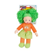 Gökkuşağı Bebekleri Dolgu Bebek 35Cm 23457 Yeşil Saçlı