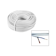 2x1.5mm Ttr Kablo 100mt Cca Kablo H05 W-f 5468