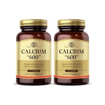 Solgar Calcium Oyster Shell Vitamin 600 MG 2 x 60 Tablet