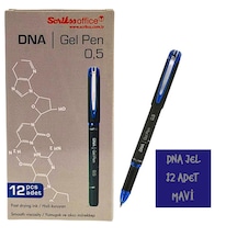 Scrikss DNA Jel Kalem 0.5 MAVİ 12 Li Kutu
