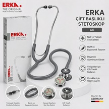 Stetoskop I Pediatrik Stetoskop Gri 545 - Çocuk Doktor Steteskopu Yüksek Ses Kalitesi Çift Taraflı Stetoskop I Pediatrik Stetoskop Gri 545 - Çocuk Doktor Steteskopu Yüksek Ses Kalitesi Çift Taraflı