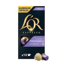 L'or Profondo Kapsül Kahve 10'lu 5,2g - Yoğun Aromalı Espresso 4'li Avantaj Paketi - 4 Adet Tarı