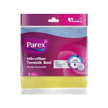 Parex Mikrofiber Temizlik Bezi 5'li - 5 Adet Tarı Tek Ebat