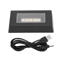 Suntek Renk Değiştiren Işık Standı Kristal Ekran Takı Siyah Çok Renkli