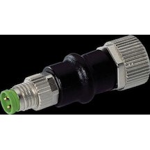 Mura Adaptor M8 Male 3 Pole/ M12 Female Conf. 1, 3, 4 Mfr 7000-88521-0000000
