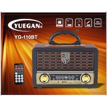 Magıcvoıce Mv-110Bt Usb/Sd/Fm/ Bluetooth  Destekli Nostaljik Radyo