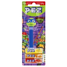 Pez Dispenser Turtles Leonardo Meyve Aromalı Şekerleme Makinesi Ve Şekerleme Yedekleri