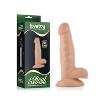 Hızlı Express Lovetoy Real Extreme 18 Cm Vantuzlu Gerçekçi Kalın Realistik Dildo Penis
