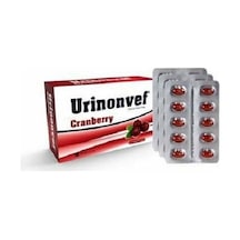 Urinonvef Cranberry Takviye Edici Gıda 30 Yumuşak Kapsül Urinonvef Cranberry Takviye Edici Gıda 30 Yumuşak Kapsül