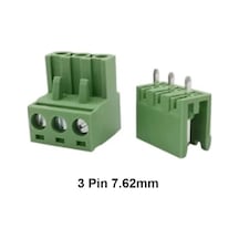 3 Pin 7.62mm Geçmeli 180c Takım Klemens