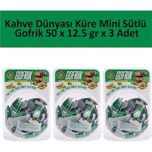 Kahve Dünyası Küre Mini Sütlü Gofrik 3'lü 50 x 12.5 G