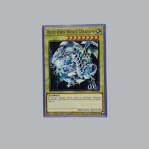 Yu-gi-oh Türkçe Mavi Gözlü Beyaz Ejder Kartı