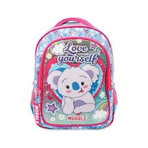 Muggle Okul Çantası Cute Koala Mavi Mu-8744 Çok Renkli