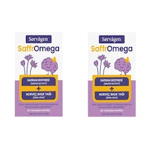Sorvagen Saffromega 30 Yumuşak Kapsül 2 Adet