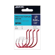 Bkk Red Octopus Beak Olta İğnesi 10/0