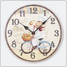 Aircraft Carrier Jzcat 12 İnç Sessiz Ahşap Duvar Saati-o Kahverengi