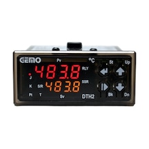 GEMO DTH2-230VAC PID SICAKLIK KONTROL DİJİTAL TERMOSTAT 35*77mm