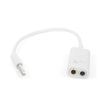 Dark 2X3.5Mm Stereo Dişi 4Pin 3.5Mm Stereo Erkek Y Kablo