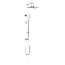 Fause Teleskopik Kolonlu Tepe Duş Seti 3 Fonksiyon Kds122-2 Krom