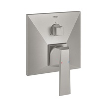 Grohe Allure Brilliant 3 Yollu Yön Değiştiricili Tek Kollu Banyo Bataryası - 24099DC0 Gri