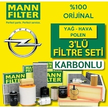 Opel Astra J 1.6 Turbo Mann-Filter Filtre Bakım Seti 2009-2015
