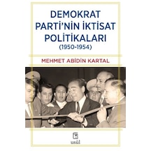 Demokrat Parti Nin İktisat Politikaları 1950-1954