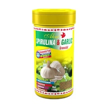 Ahm Spirulina Garlic Sarımsaklı Balık Yemi 100ml