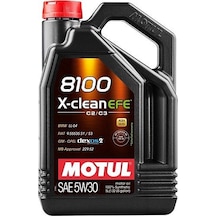 Motul 8100 X-Clean Efe 5W-30 Partiküllü Motor Yağı 4 L