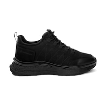 Hammer Jack 102 24822-M Dobb Erkek Hakiki Deri Klasik Sneaker Siyah-Siyah