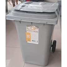 Çöp Konteyner 30 Lt. Çetin Gri H : 48 X 33 X 40 Cm Diğer