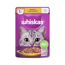 Tavuklu Poşet Kedi Yaş Mama 85 G Tekli Paket