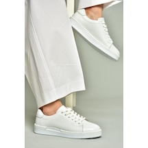 Fox Shoes U555025203 Beyaz Hakiki Deri Kadın Spor Ayakkabı Sneakers Beyaz-hakiki Deri Çok Renkli