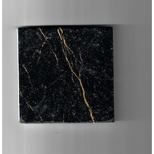 Şeker Portakalım Dekoratif Figürlü Doğal Taş Banyo Gider Kapağı24 Siyah