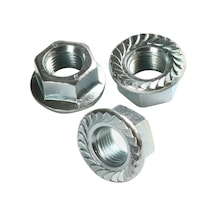 Ebru Altıköşe Flanşlı Somun M8 - 100 Adet Elx33553-9bddc