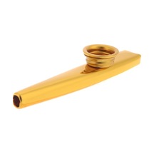 Raymond Joes Stmk1 Metal Kazoo - Sarı Altın Kazoo Alüminyum Alaşı