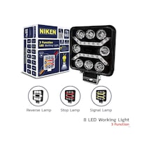 Niken Çalışma Lambası Pro 8 Led 3 Fonksıyon Kare