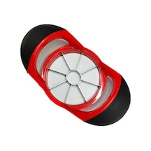 Cbtx Elma Kesici Paslanmaz Çelik Meyve Dilimleyici Kırmızı Kırmızı