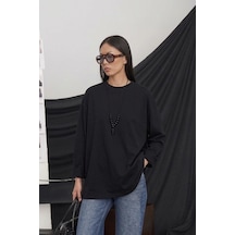 Kadriye Baştürk Helei Basic T-shirt Siyah