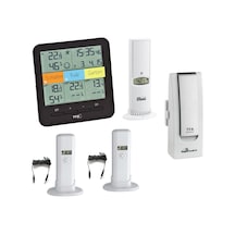 Tfa Dostmann Klimahome Mega Tfa 30.3060 Mega Radyo Termo/higro İstasyonu Dahil. Kablolu Verici Siyah
