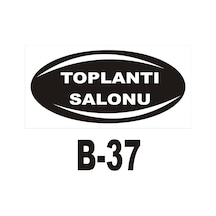 Pvc Dekota Uyarı - Ikaz Levhası Toplantı Salonu Yazılı (261327688)