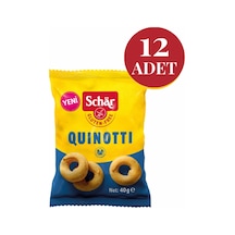 Schar Quinotti Glutensiz Kinoalı Halka Kraker 12 x 40 G