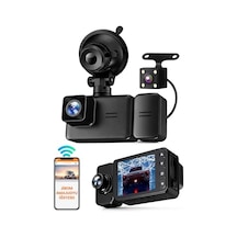 Fullhd Araç Kamerası, 3 Kameralı, Hareket Sensörü İle