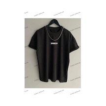 Startmore Beyaz Oversize Ön Baskılı Siyah