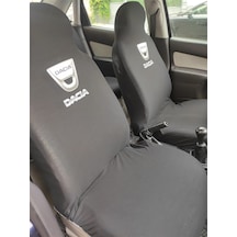 Dacia Siyah Oto Atlet Servis Kılıfı 4 Parça Ser-0018
