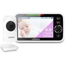 VTimes VT50  Kameralı Ekranlı ve Sesli Bebek Telsizi ve Monitörü